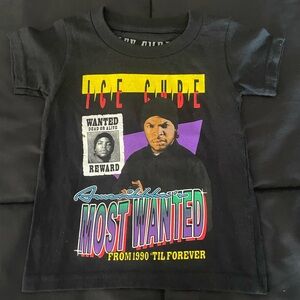 Ice Cube Most Wanted Kids T-Shirt - Black